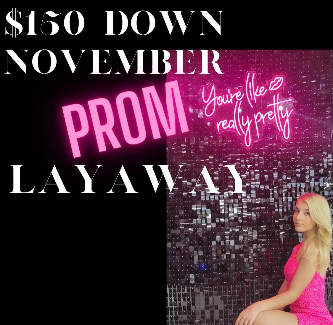 November Prom Layaway Event Main Image